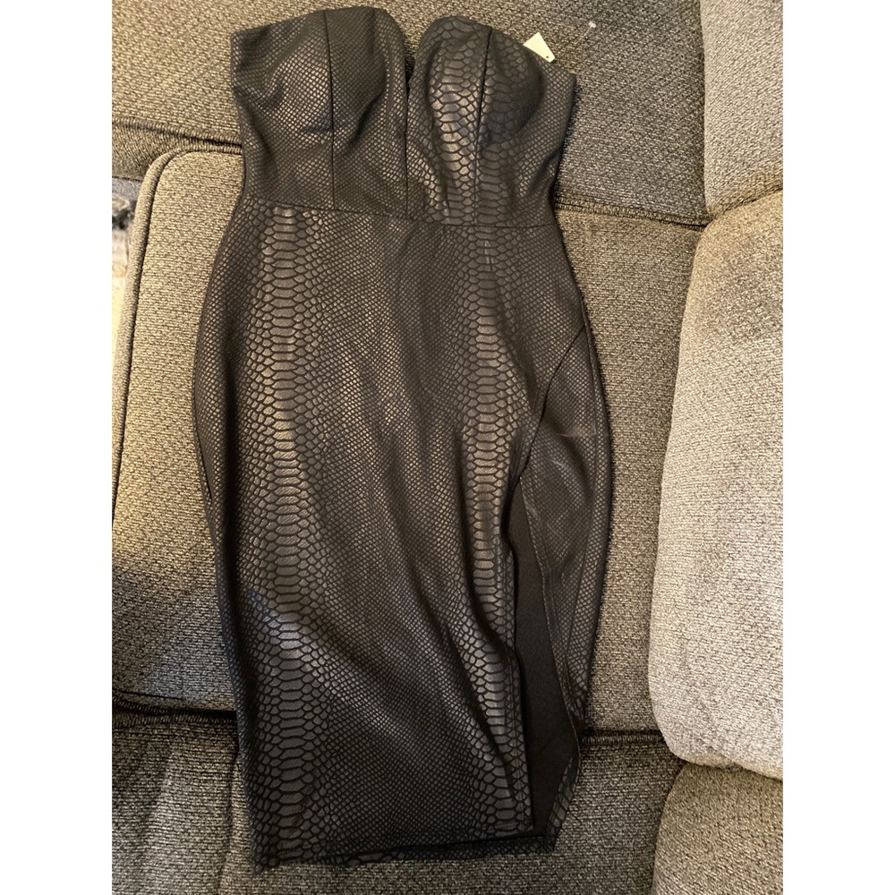 ANGL Strapless Dress